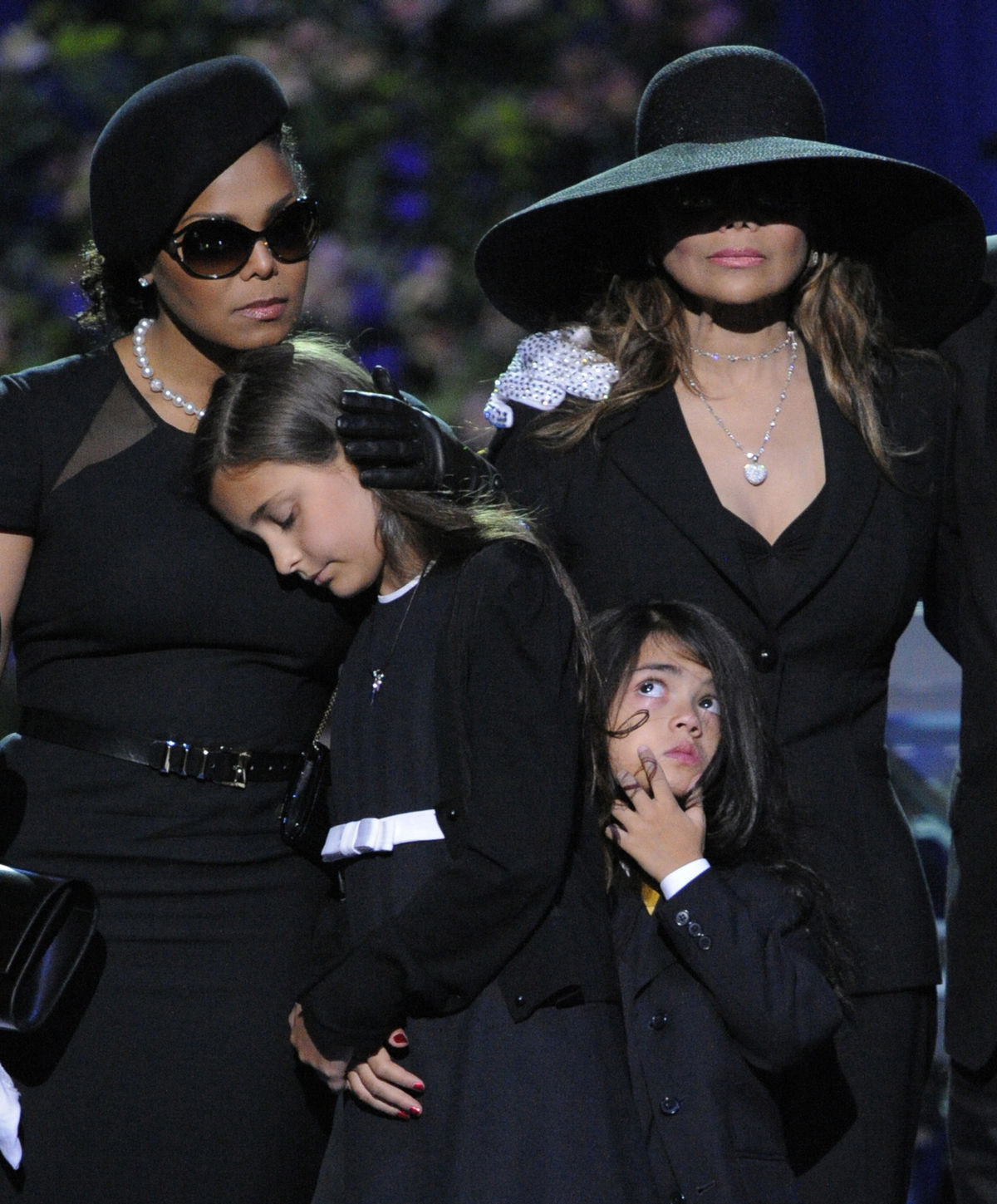Paris Jackson na zábere z roku 2009 počas...