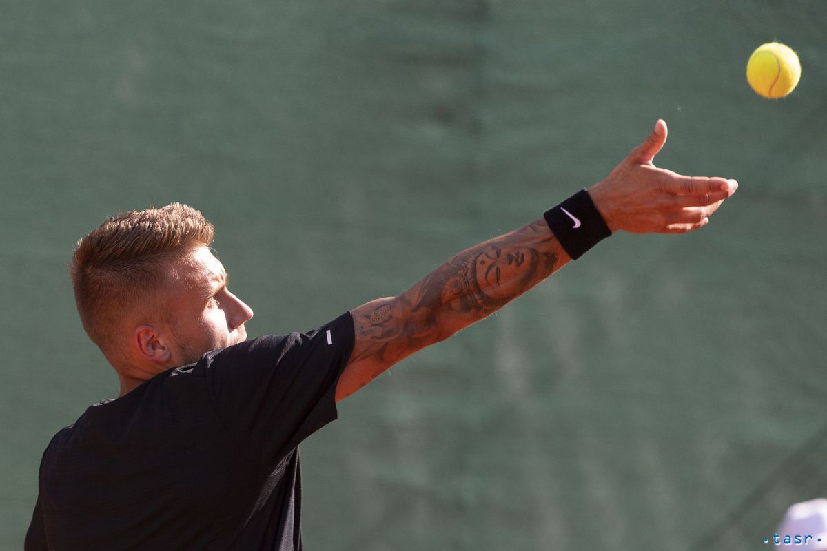 Alex Molčan vo finále Privatbanka Open.