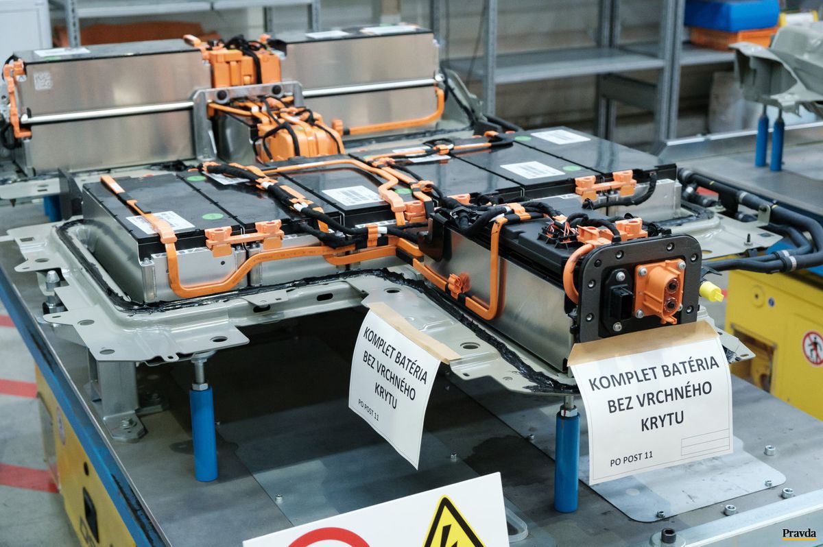 Batéria do elektromobilu.