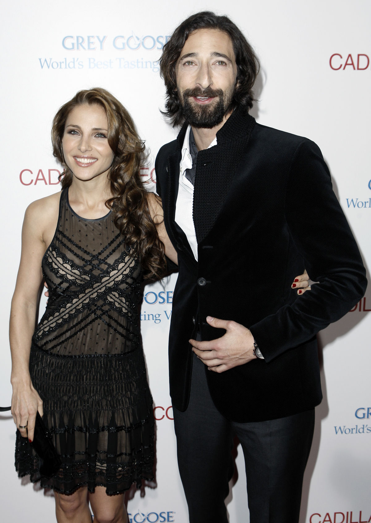 Adrien Brody a Elsa Pataky v Los Angeles v...