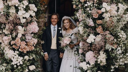 O svadobné fotografie princeznej Beatrice a...