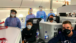 Kolumbijské hviezdy vyprevadili kráľovsky: Na Boeingu, ktorý zabíja Covid