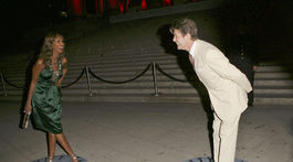 Modelka Iman a jej zosnulý manžel David Bowie na zábere z roku 2007.