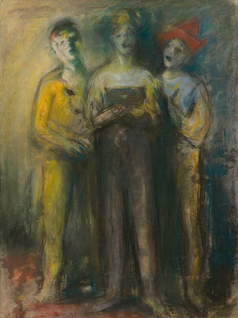 Ján Mudroch: Speváci, okolo roku 1944