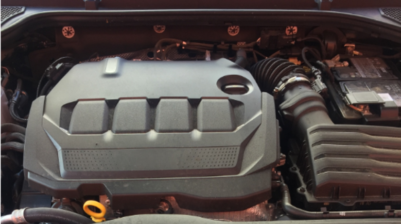 Motor 2,0 TDI Evo je mimoriadne tichý a...