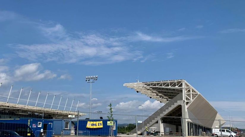 Košická futbalová aréna 21.7.2020.