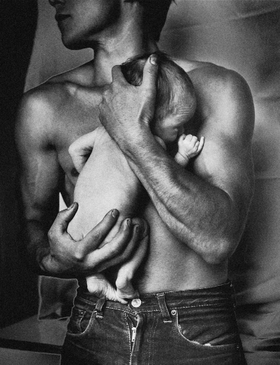 Život, fotografia, na ktorej je Jan Saudek so...