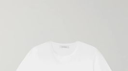 Dámske biele tričko Ninety Percent, predáva sa za 47 eur. 