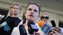 Cichanovská vyzvala OSN, aby pomohla zastaviť násilie v Bielorusku