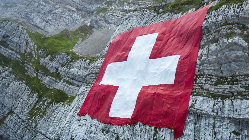 Švajčiarsko, vlajka,