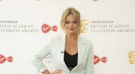 Herečka Emily Atack na vyhlásení cien British Academy Television Awards.