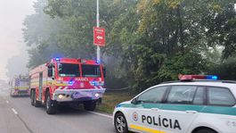 Bratislavskí hasiči zasahovali pri požiari na Rožňavskej ulici