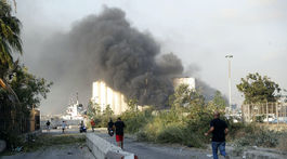 Libanon, výbuch
