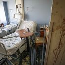 libanon bejrút explózia výbuch nemocnica trosky