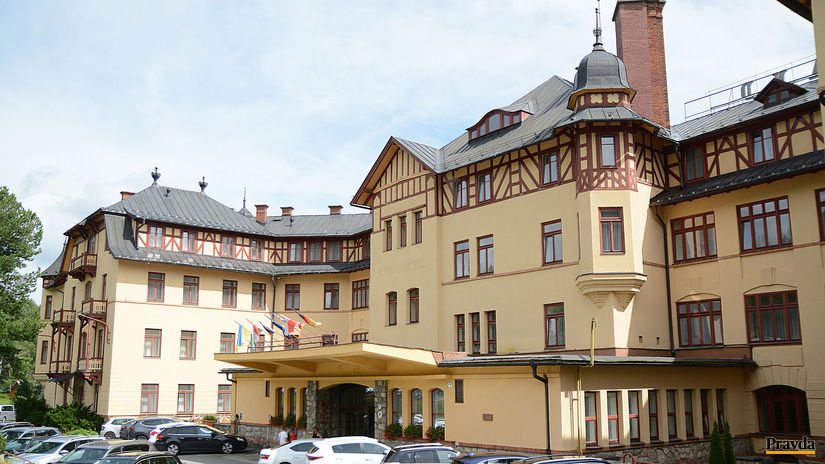 Grandhotel v Starom Smokovci.