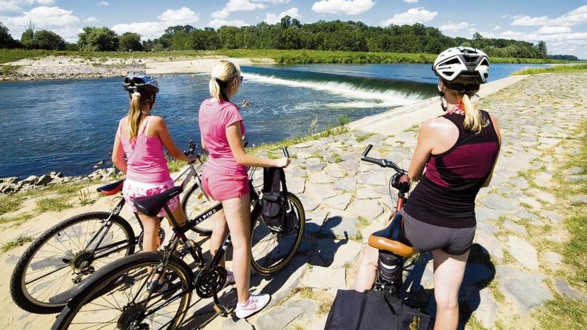 Oblasť ponúka možnosti na cyklovýlety.