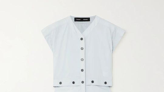 Popelínové šaty s dekoratívnymi gombíkmi z...