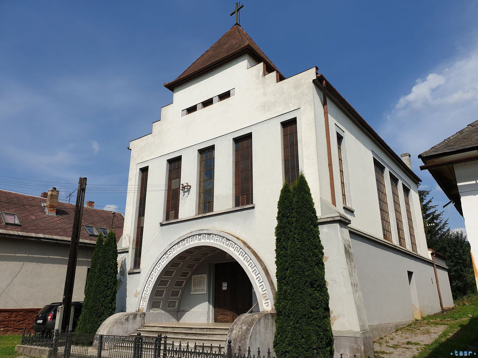 Na snímke evanjelický kostol v Magnezitovciach...