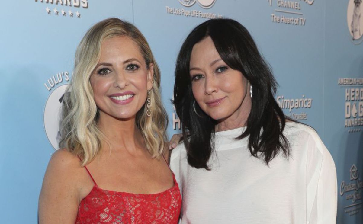 Sarah Michelle Gellar a Shannen Doherty v roku...