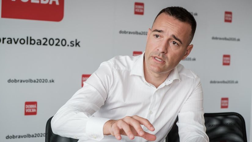 Tomáš Drucker, predseda strany Dobrá voľba