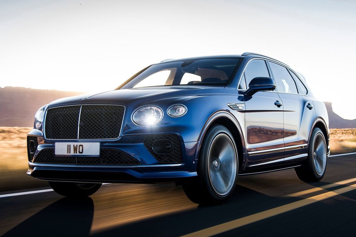 Bentayga Speed preberá dizajnové retuše nedávno...