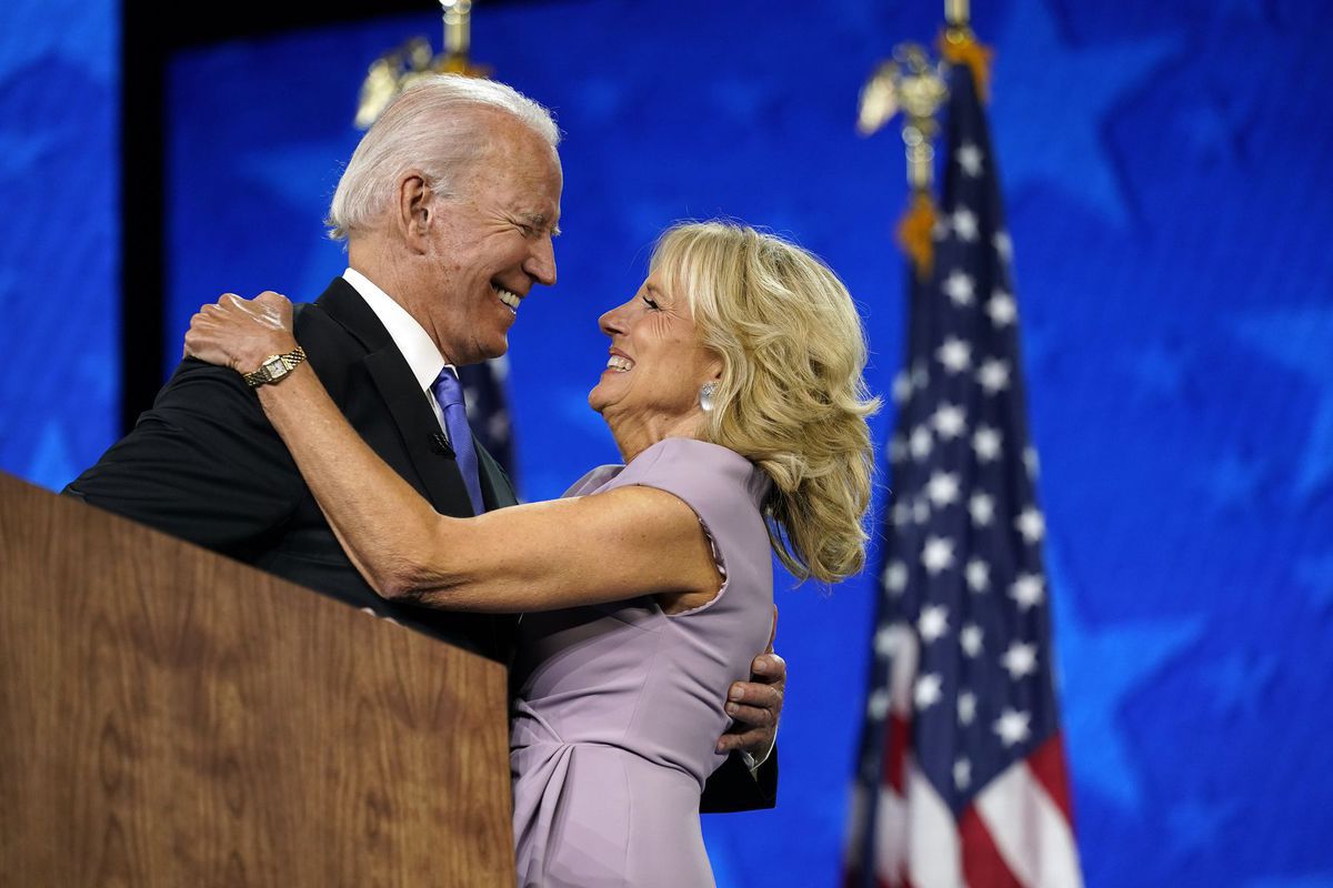 Prezidentský nominant demokratov Joe Biden s...