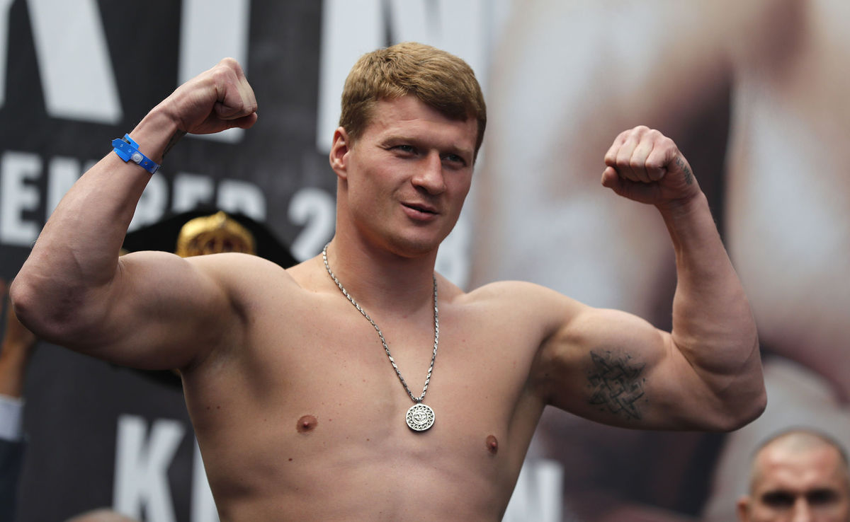 Alexander Povetkin pred súbojom s Anthonym...
