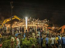 India budova zrútenie