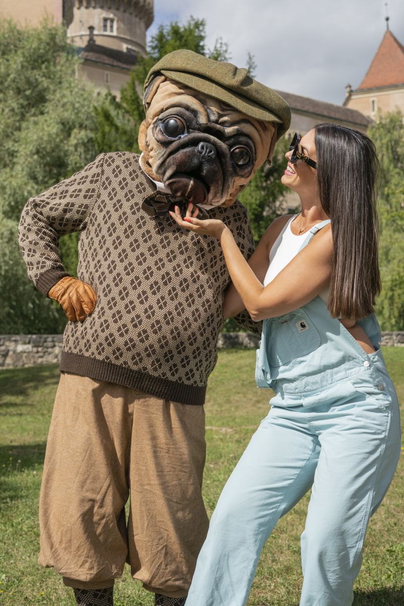 Králik a Buldoček zo Zlatej masky na potulkách...