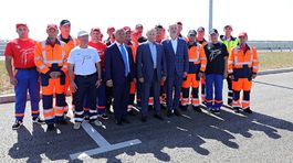 Krym - otvorenie novej diaľnice Putinom