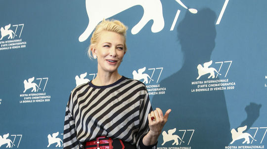 Herečka a šéfka poroty Cate Blanchett na...