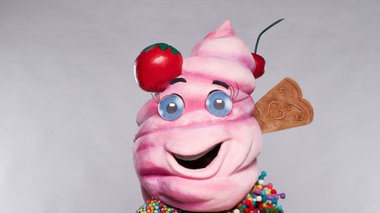 Zmrzlina z predstavenia Zlatá maska.