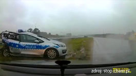 Šmyk na dialnici: Policajt unikol len o centimetre 