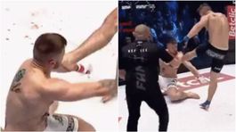 Futbalový kop do hlavy. Poliak pykal za surovosť v klietke 