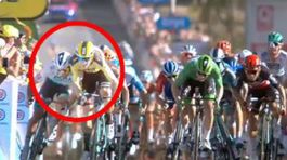 Sagan zvalcoval Van Aerta a dostal trest. Arbitri mu zobrali body