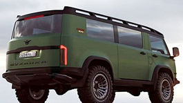 UAZ 2206: Takto by mohla vyzerať ruská ‘Buchanka‘  o pár rokov