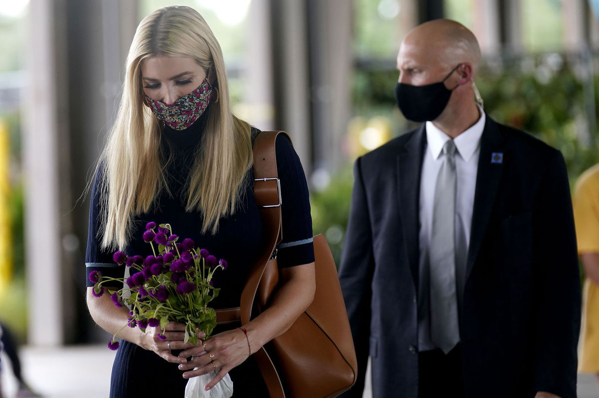 Ivanka Trump na farmárskych trhoch v meste...