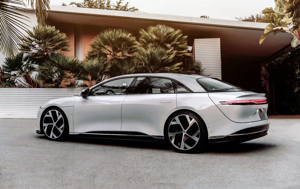 Lucid Air bude v ponuke v štyroch stupňoch výbavy.