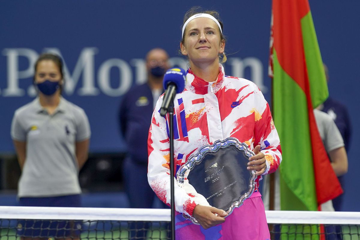Victoria Azarenková po prehratom finále US Open.