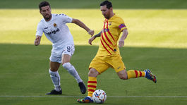 Si idiot? Prestaň ma kopať, hneval sa na súpera Messi