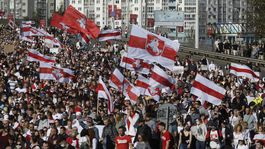 Počas nedeľňajších protestov v Bielorusku celkovo zadržali 317 demonštrantov