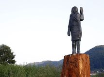 Melania Trump Sculpture
