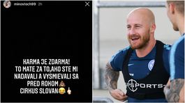 Stoch si vychutnal belasé zlyhanie: Cirkus Slovan, karma je zdarma!