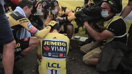 Fatálne zlyhanie v kritickom čase. Došla mi para, smúti Roglič