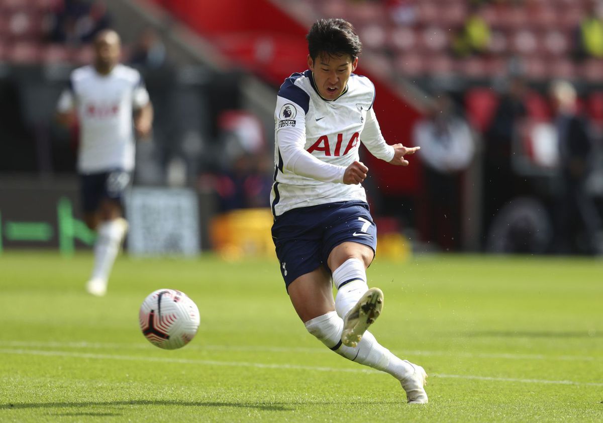 Kórejský futbalista Tottenhamu Son Heung-Min.
