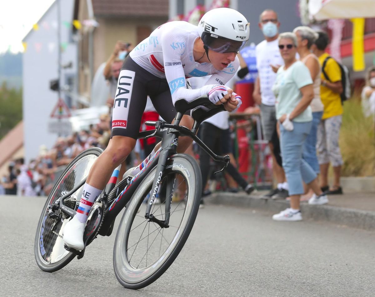Tadej Pogačar na TdF 2020.