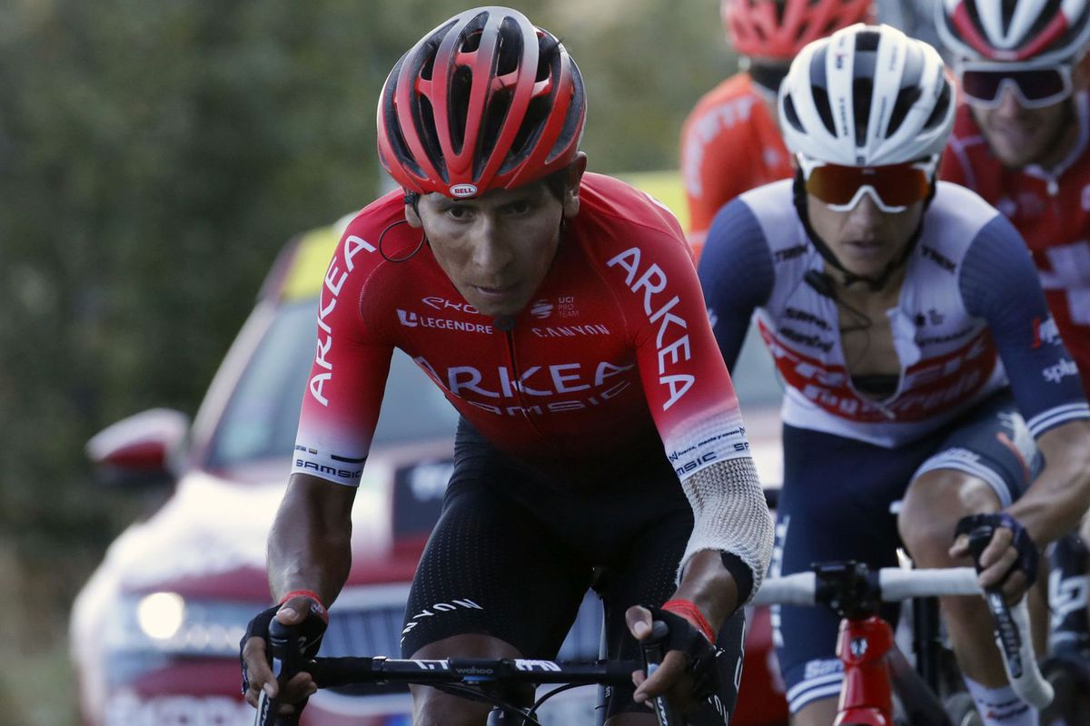 Nairo Quintana na Tour de France 2020.