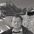Laco Kulanga na Skalnatom plese v marci 1995.