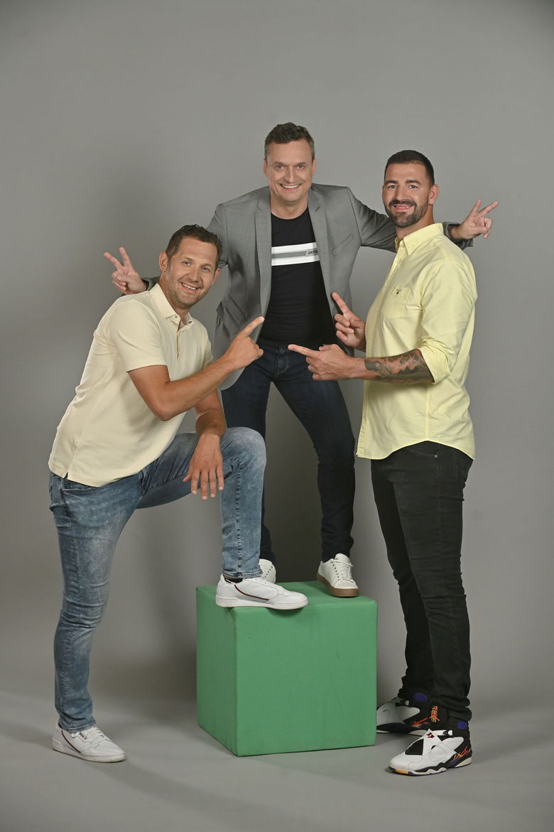 Zľava: Ján Lašák, Marcel Forgáč a Radoslav...