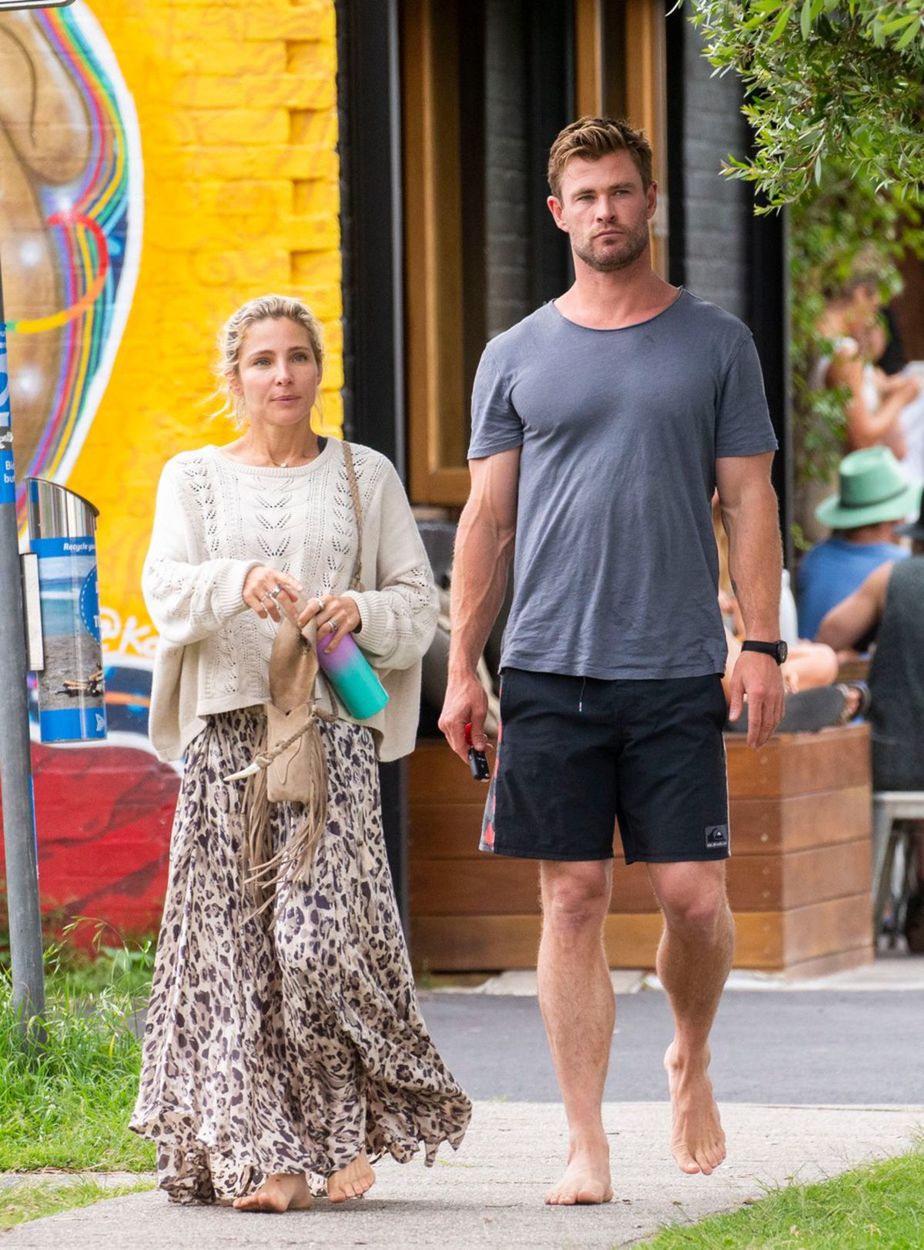 Herecký pár Chris Hemsworth a Elsa Pataky na...